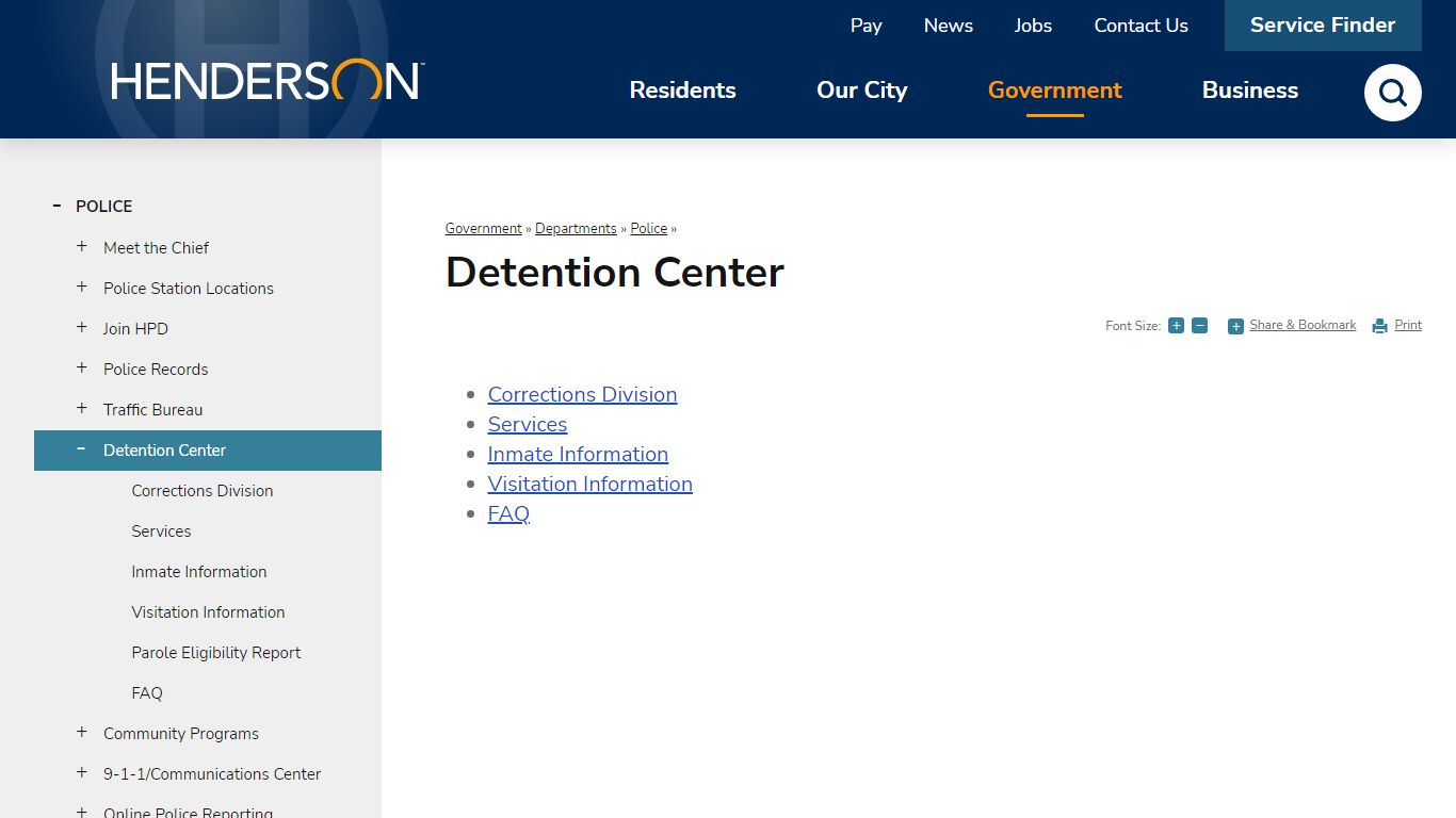 Detention Center | Henderson, NV
